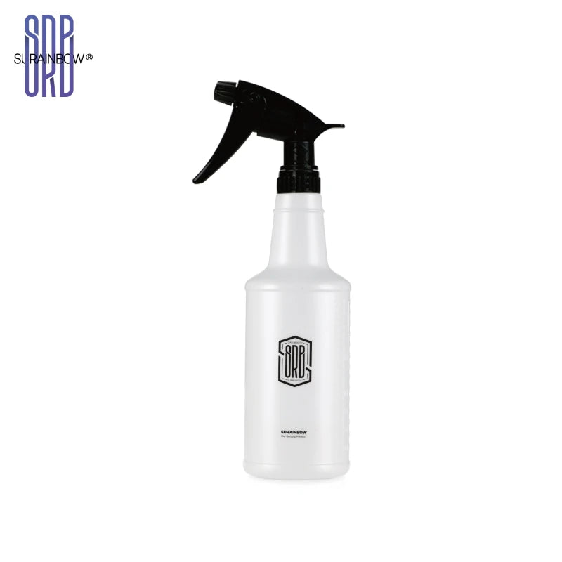 Spray de água ultrafino para carro, garrafa cilíndrica de HDPE, spray resistente a produtos químicos, regador para lavagem automática, garrafa de spray resistente