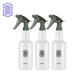 Spray de água ultrafino para carro, garrafa cilíndrica de HDPE, spray resistente a produtos químicos, regador para lavagem automática, garrafa de spray resistente