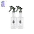 Spray de água ultrafino para carro, garrafa cilíndrica de HDPE, spray resistente a produtos químicos, regador para lavagem automática, garrafa de spray resistente