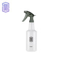 Spray de água ultrafino para carro, garrafa cilíndrica de HDPE, spray resistente a produtos químicos, regador para lavagem automática, garrafa de spray resistente