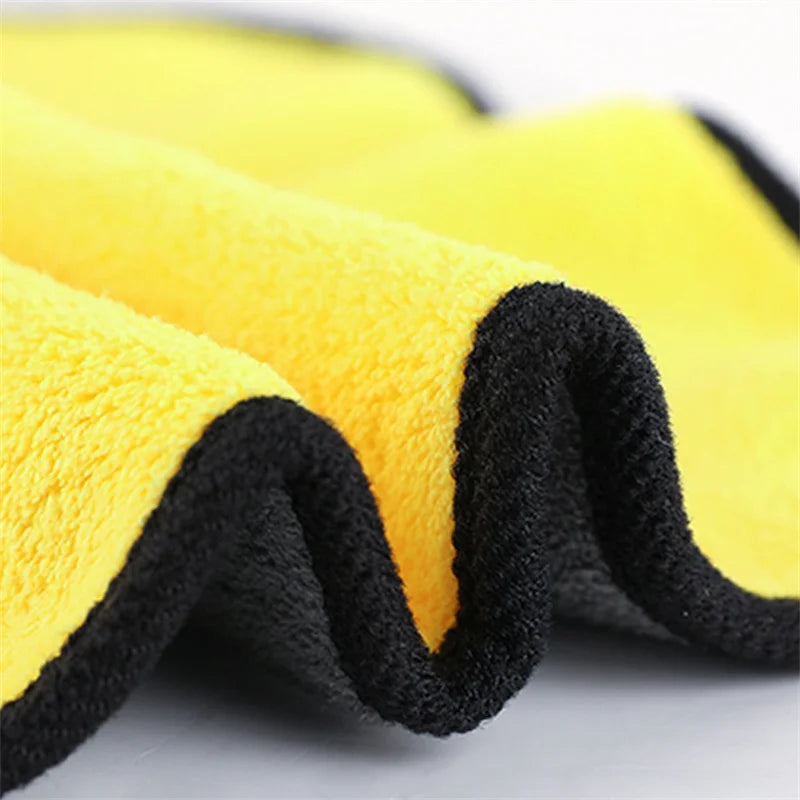 Toalha de microfibra para lavagem de carros, pano de limpeza e secagem de carros, pano para cuidados com o carro, toalha de microfibra para carro, pano de microfibra superabsorvente