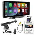 BQCC Universal 10,26” Tela Car Radio Multimídia WIFI Video Player Tela Carplay Sem Fio para Apple ou Android