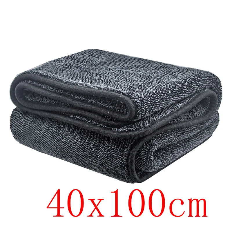Toalha de microfibra para lavagem de carros, pano de limpeza e secagem de carros, pano para cuidados com o carro, toalha de microfibra para carro, pano de microfibra superabsorvente