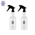 Spray de água ultrafino para carro, garrafa cilíndrica de HDPE, spray resistente a produtos químicos, regador para lavagem automática, garrafa de spray resistente